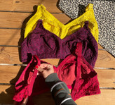 سوتین گیپوری نخ پنبه