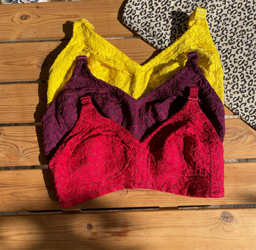 سوتین گیپوری نخ پنبه